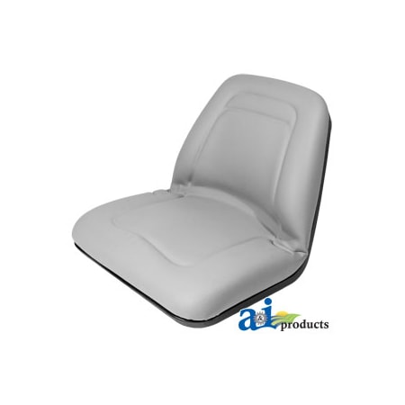 A & I Products Seat, Michigan Style, GRY 23" x19" x13.5" A-TM555GR